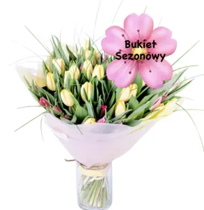 Bukiet tulipanów 49 sztuk